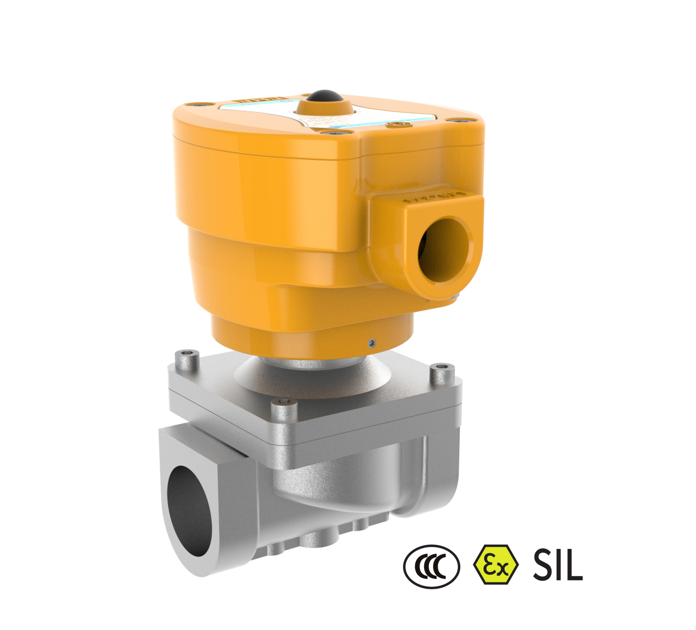 两通直动膜片式电磁阀